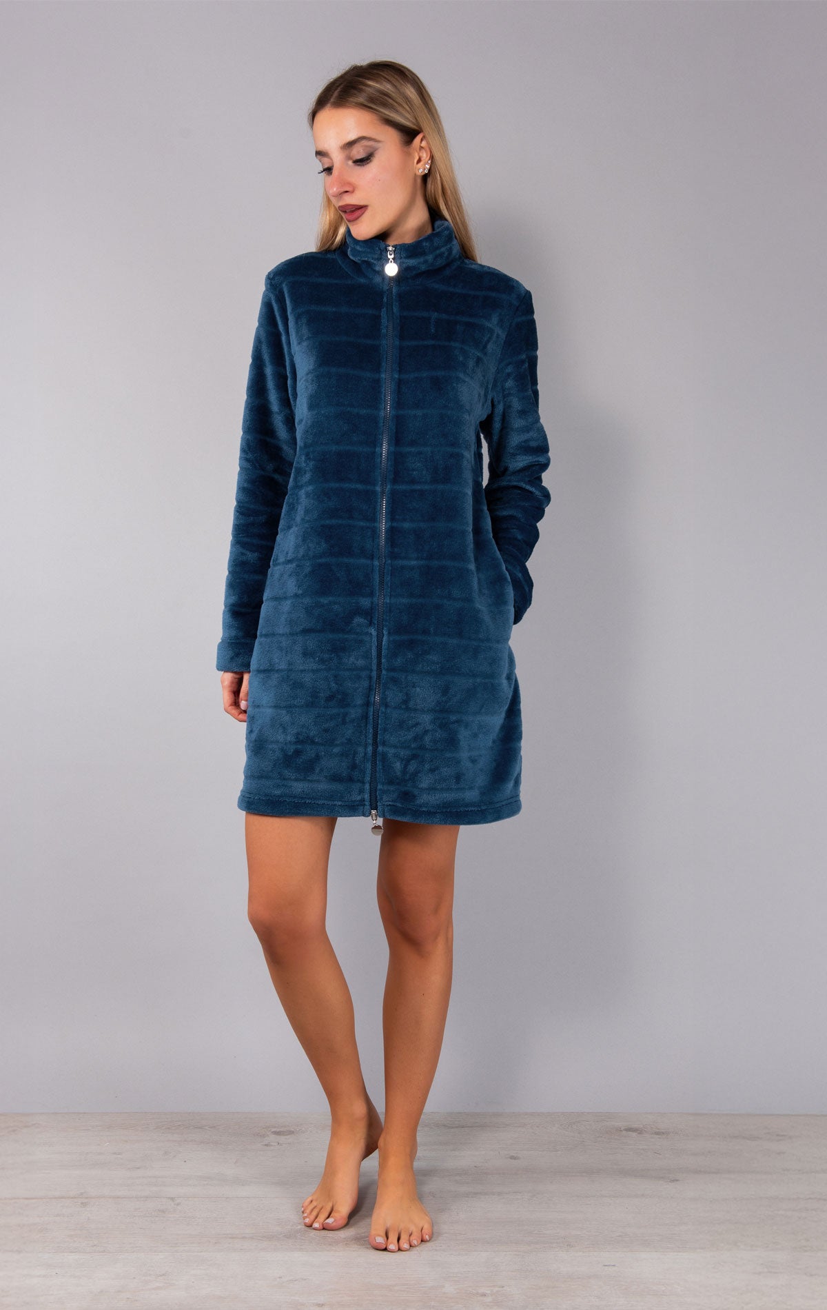 Vestaglia con zip Donna SS71 Verdissima