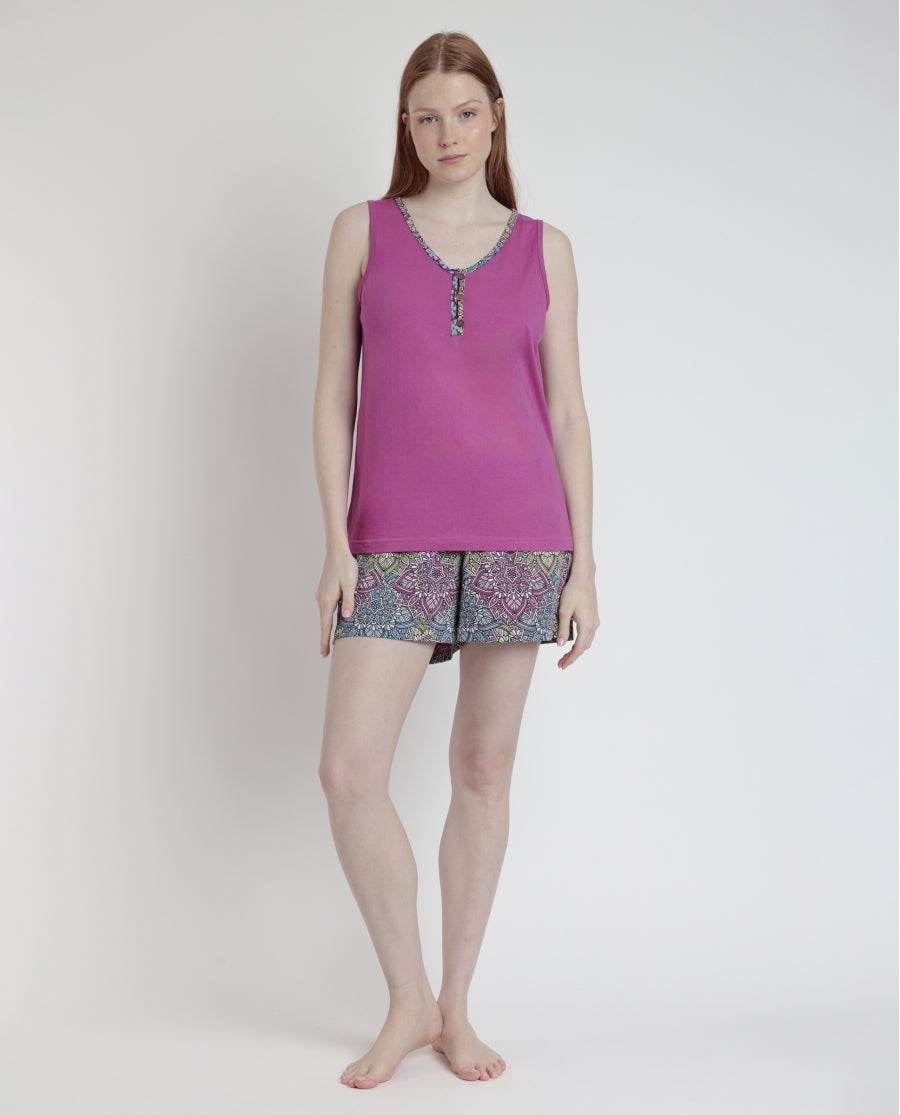 Pigiama corto Donna 63066 Admas - evabiancheria