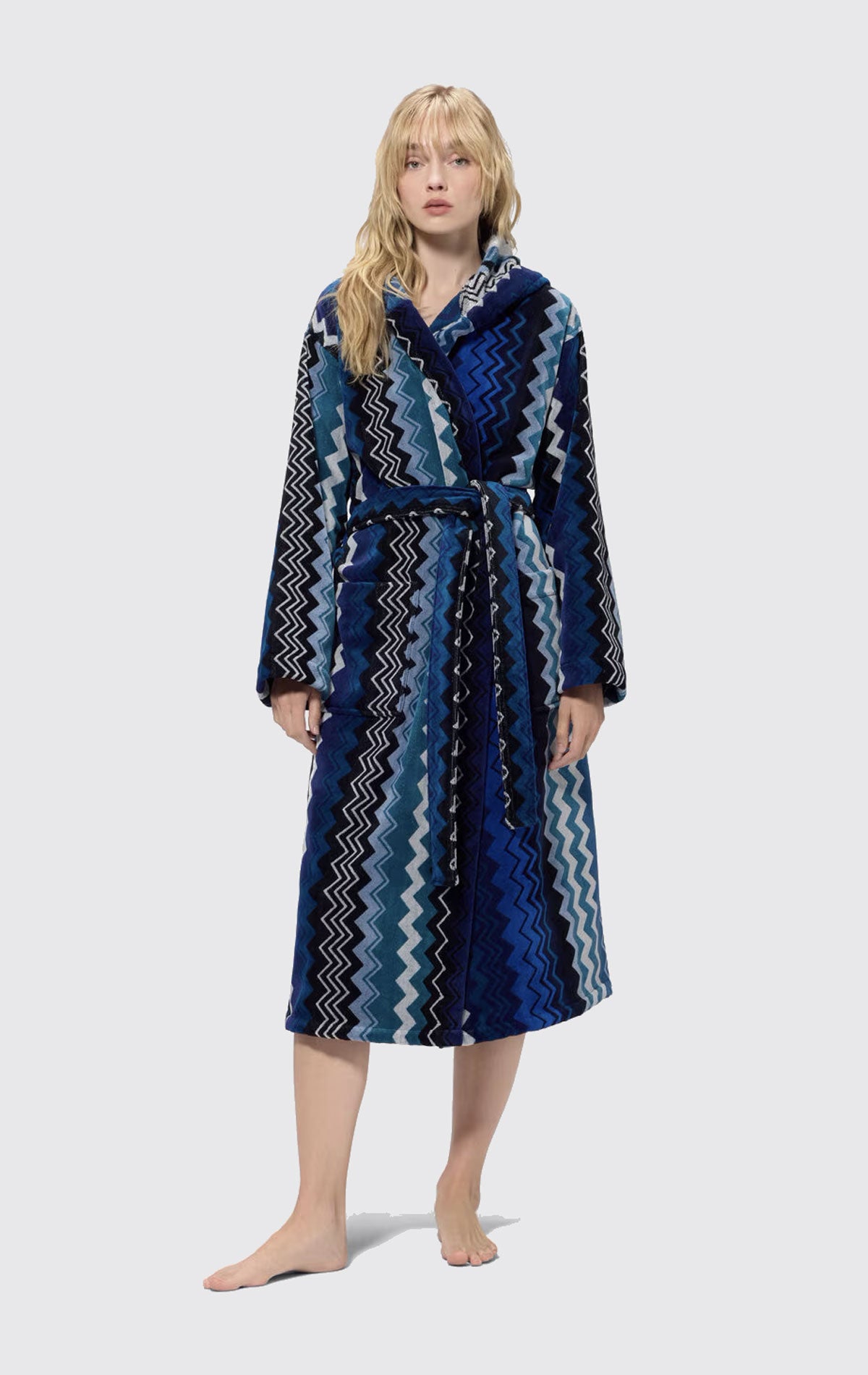 Accappatoio con cappuccio Unisex adulto Giacomo acc Missoni Home