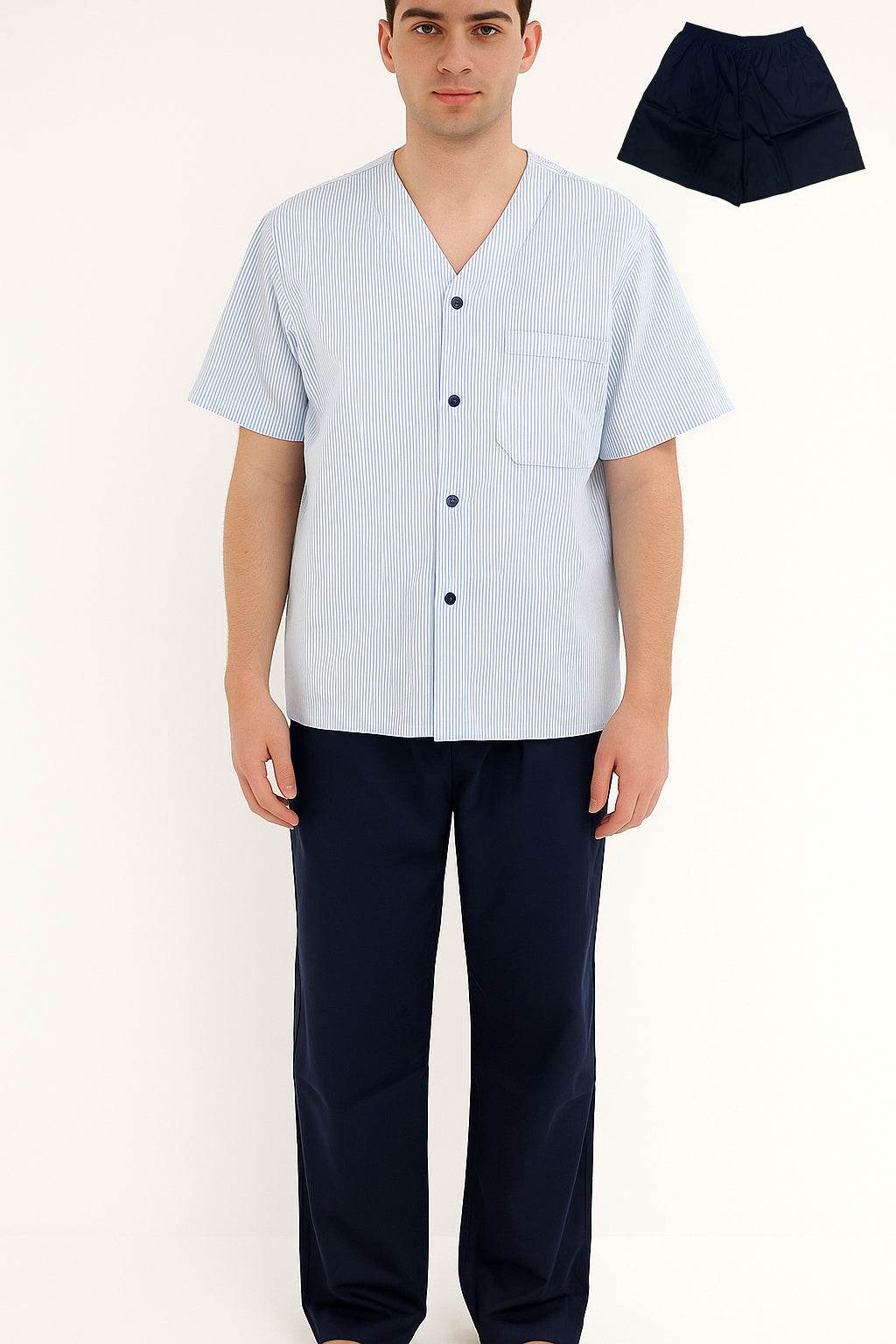 Pigiama 3 pezzi Uomo Narciso 3pz Crispo - evabiancheria