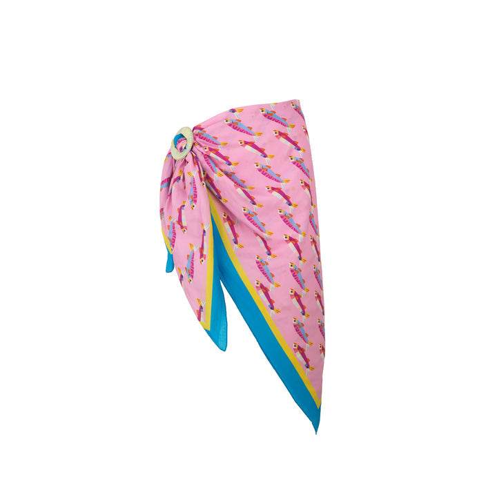 pareo 130x130 Donna 6546 Rainbow Emanuela Biffoli - evabiancheria