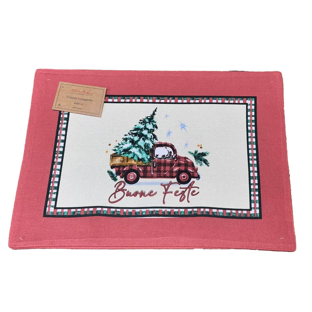 Set americano Biancheria Xmas Albero set Mae - evabiancheria