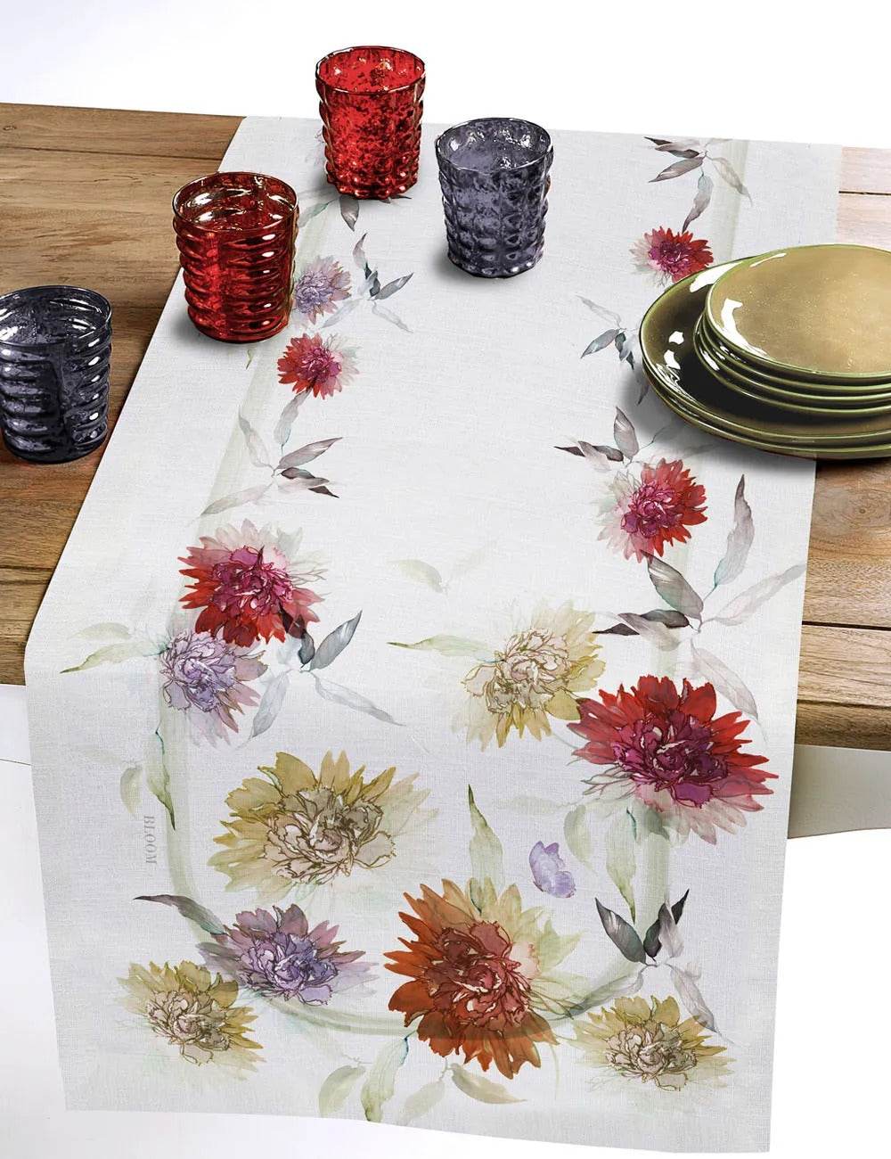 Runner Stampato Biancheria Marilyn Runner Tessitura Randi - evabiancheria