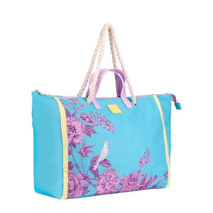 Borsa Mare Grande Donna 22363 White Parrot Emanuela Biffoli - evabiancheria