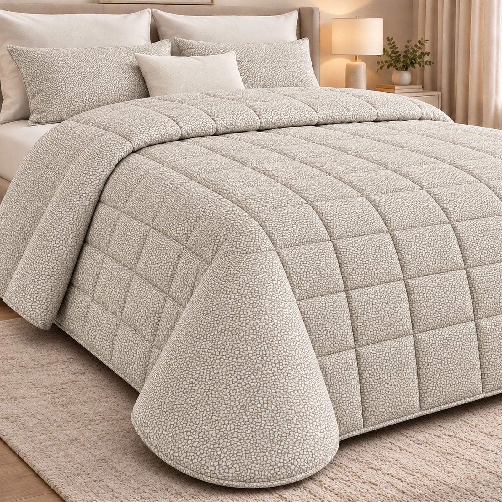 Trapunta jacquard Biancheria Ursula Animalier Trap Eva Home