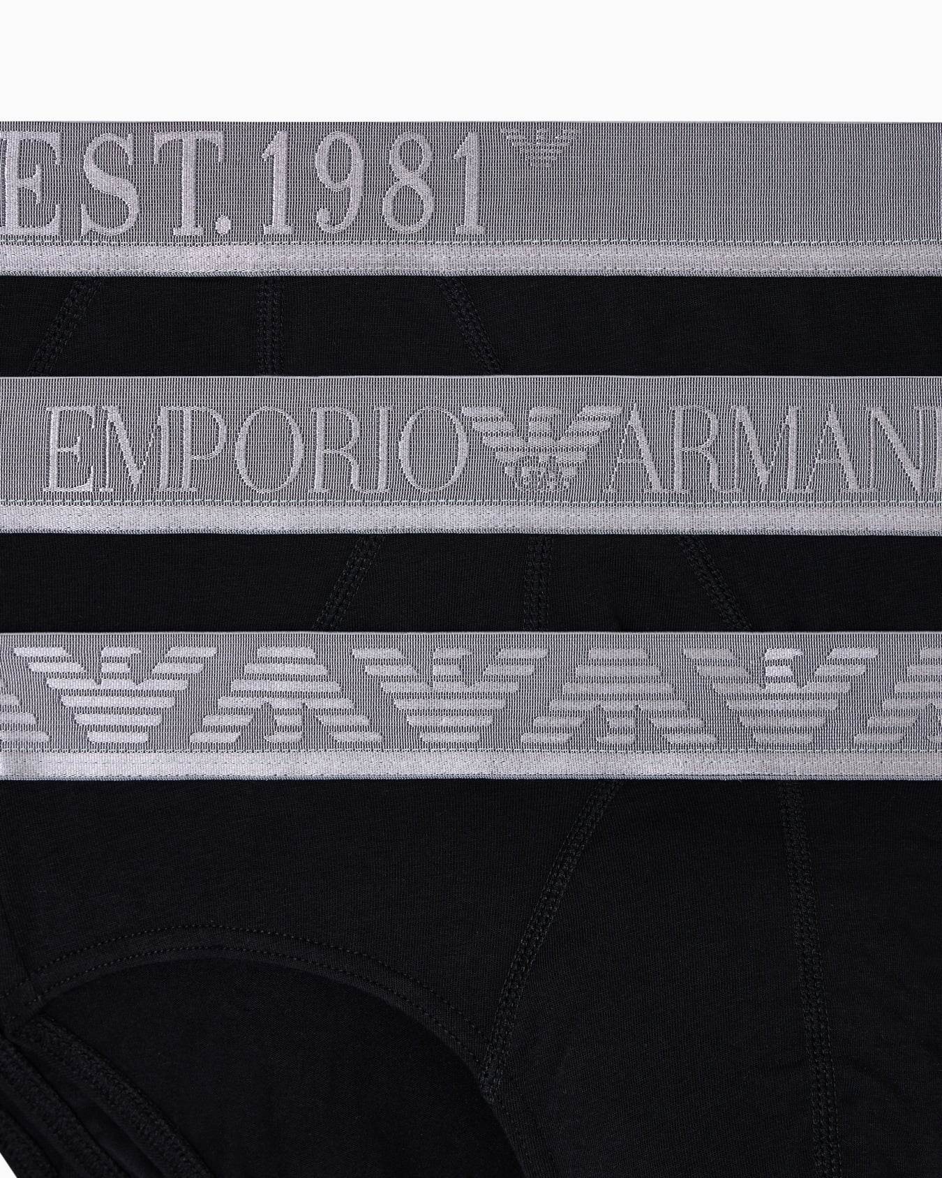 Slip 3-pack Uomo AF10780 EM000258 A25 Emporio Armani - evabiancheria