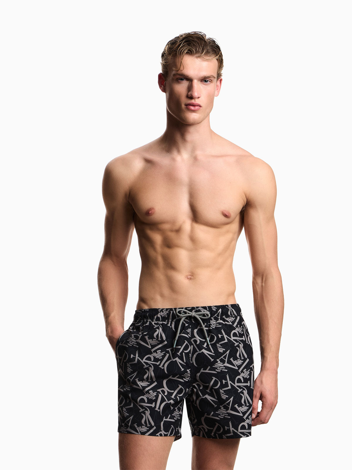 Costume boxer medio Uomo AF20440 EM000583 Emporio Armani