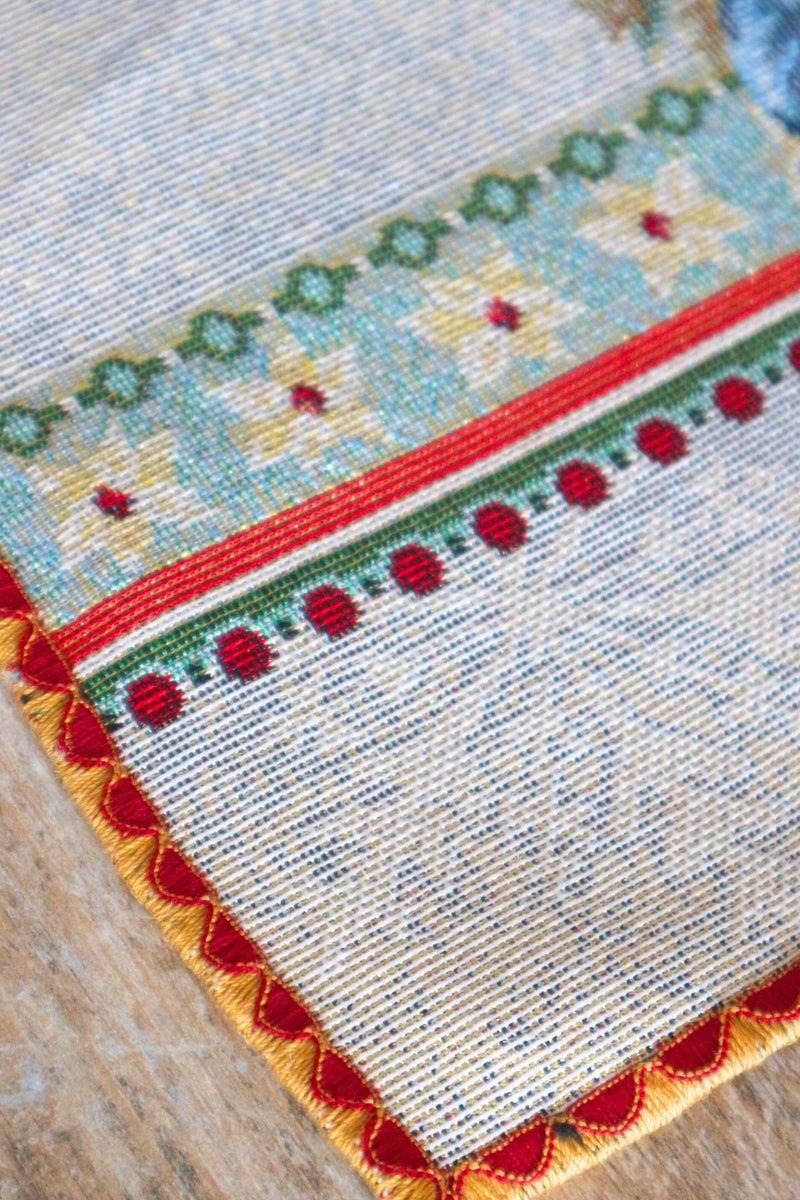 Runner 47x140 Natalizio Biancheria Gnomi Runner Nat Mae - evabiancheria