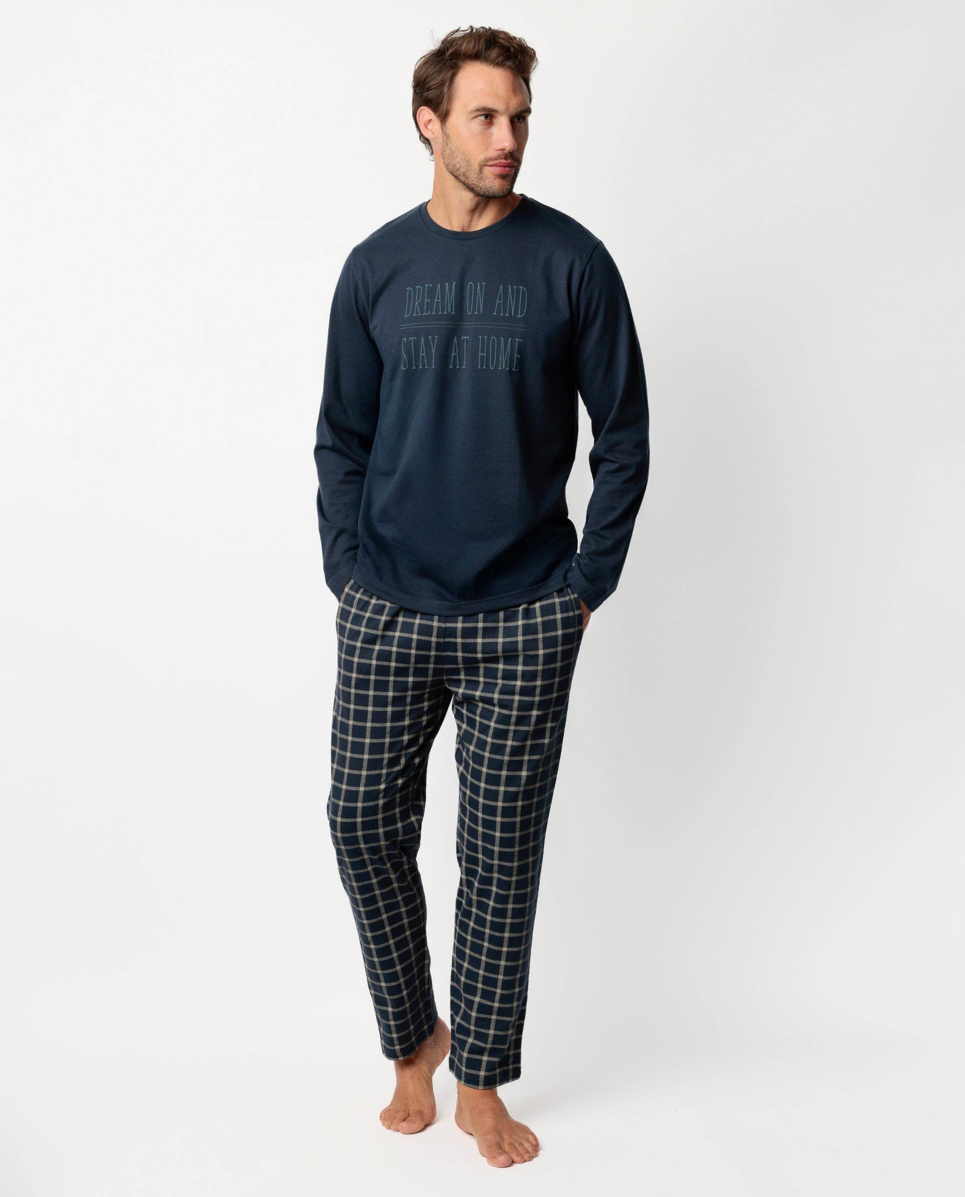 Pigiama Giro collo Uomo 62519 Admas - evabiancheria