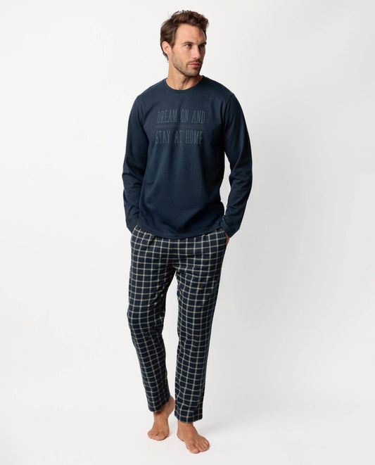 Pigiama Giro collo Uomo 62519 Admas - evabiancheria
