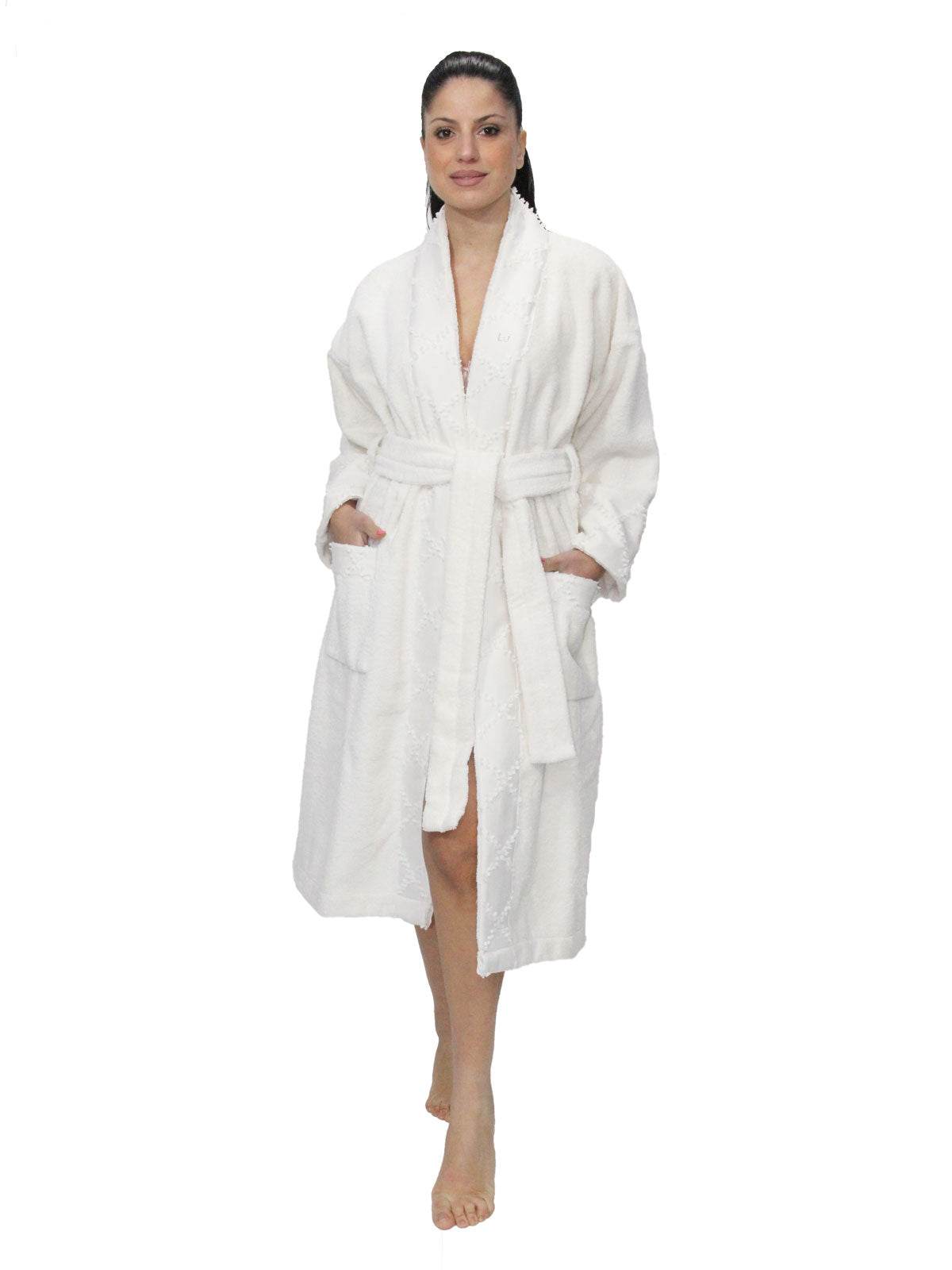 Accappatoio senza cappuccio Biancheria Box LB0057 Liu Jo Home - evabiancheria