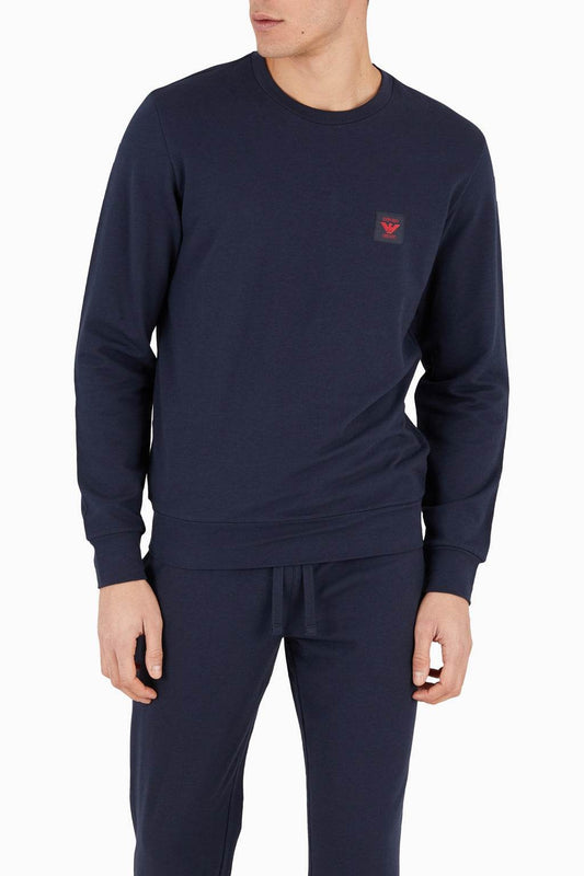 Pigiama Giro collo Uomo 4F595 111943 Emporio Armani - evabiancheria