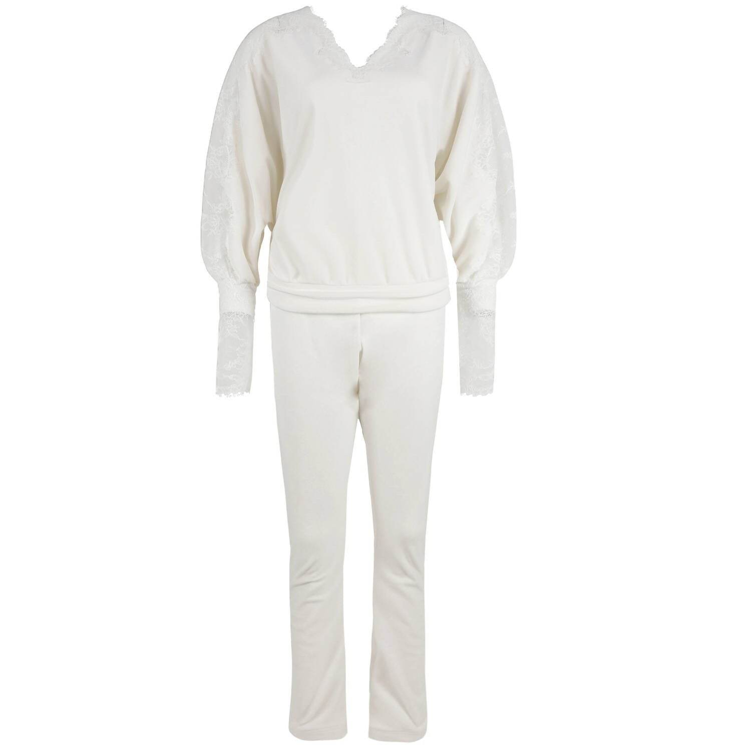 Pigiama scollo V Donna 5VIV5501 Marjolaine - evabiancheria