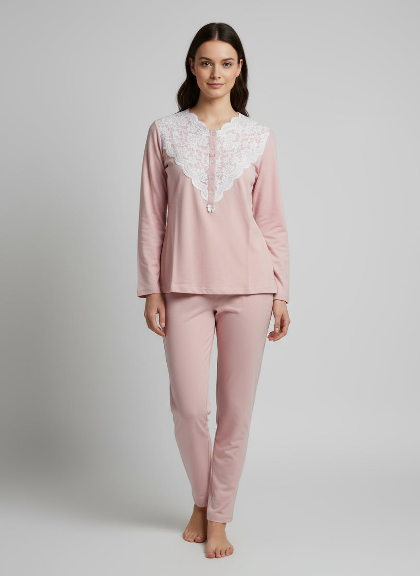 Pigiama Serafino Donna DL0100 A25 Liu Jo Home