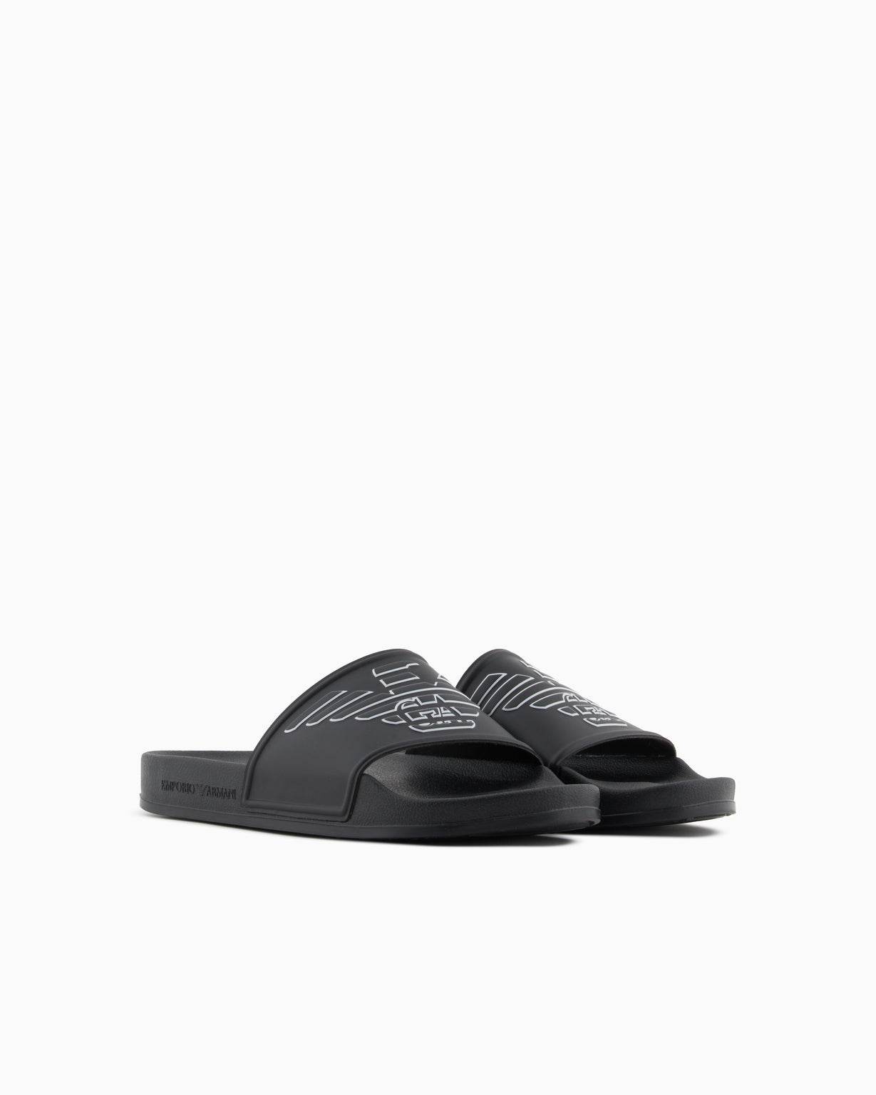 Ciabatta Aperta Uomo XR273 XVPS11 Emporio Armani - evabiancheria