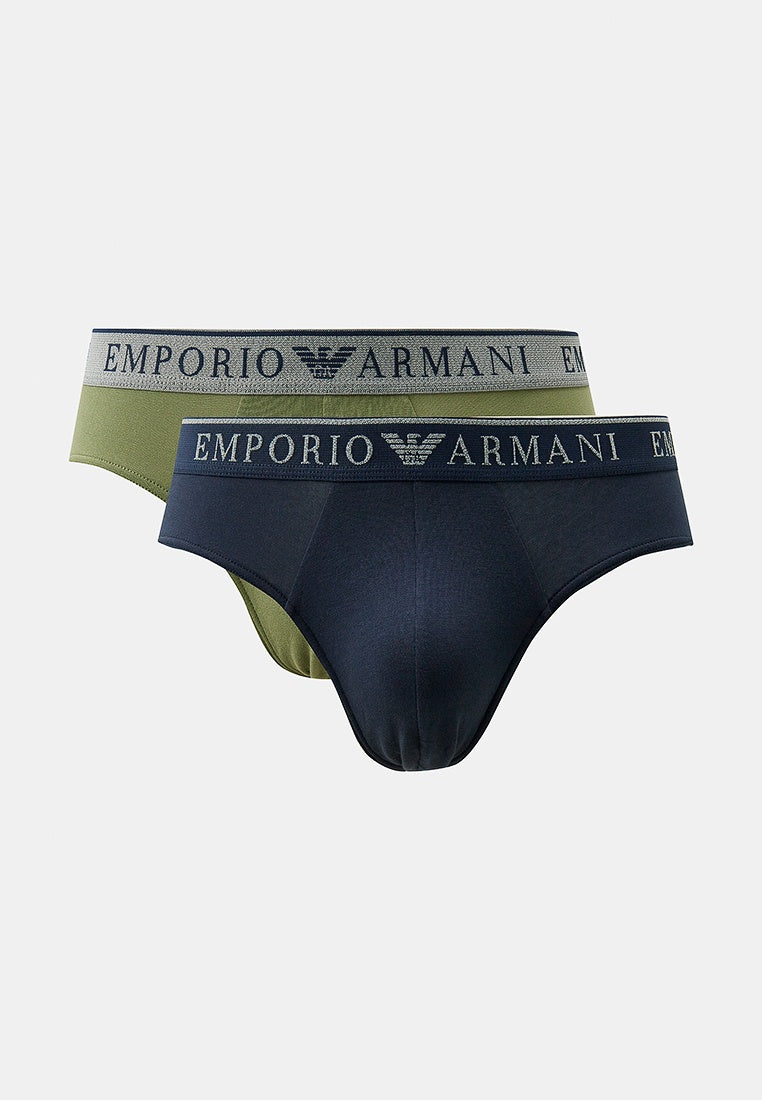 Slip Bi-pack Uomo 4F720 111733 Emporio Armani