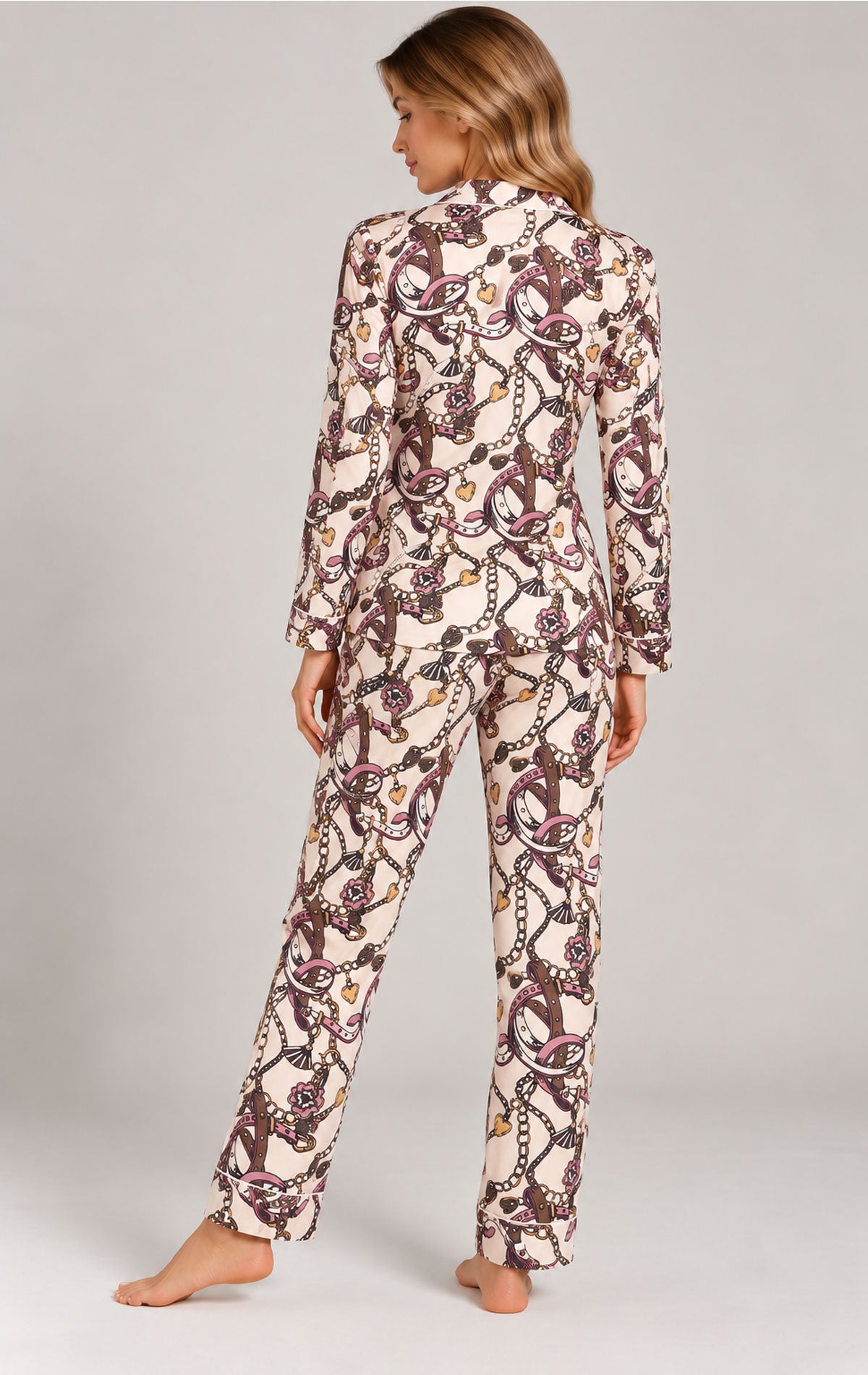Pigiama Aperto Donna 6P86023 R MaryHome
