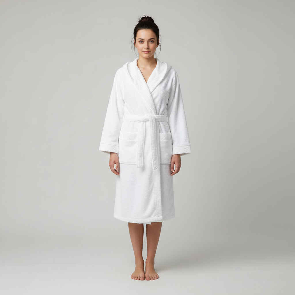 Accappatoio con cappuccio Bagno Diagonal LB791B Liu Jo Home