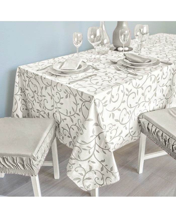 Tovaglia stampata con tovaglioli Biancheria Marea Tov Maestri Cotonieri - evabiancheria