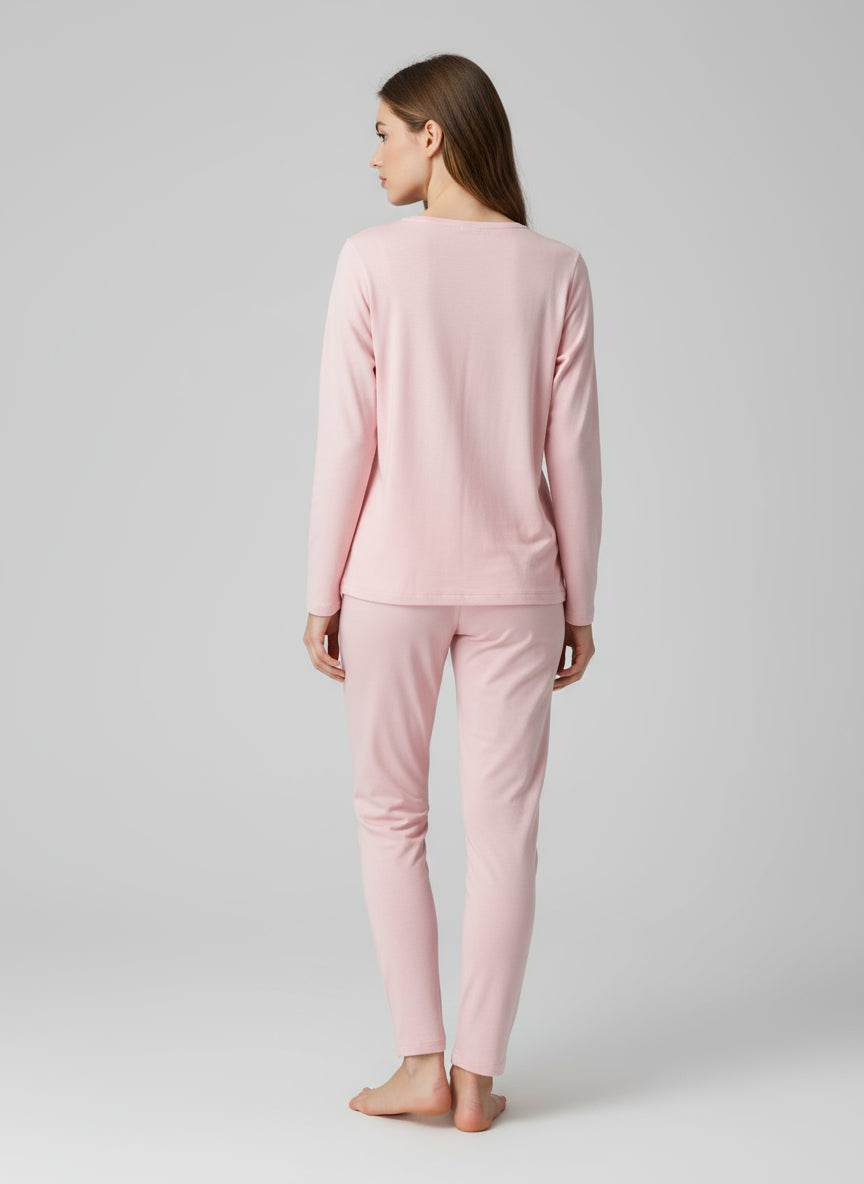 Pigiama Serafino Donna DL0100 A25 Liu Jo Home - evabiancheria