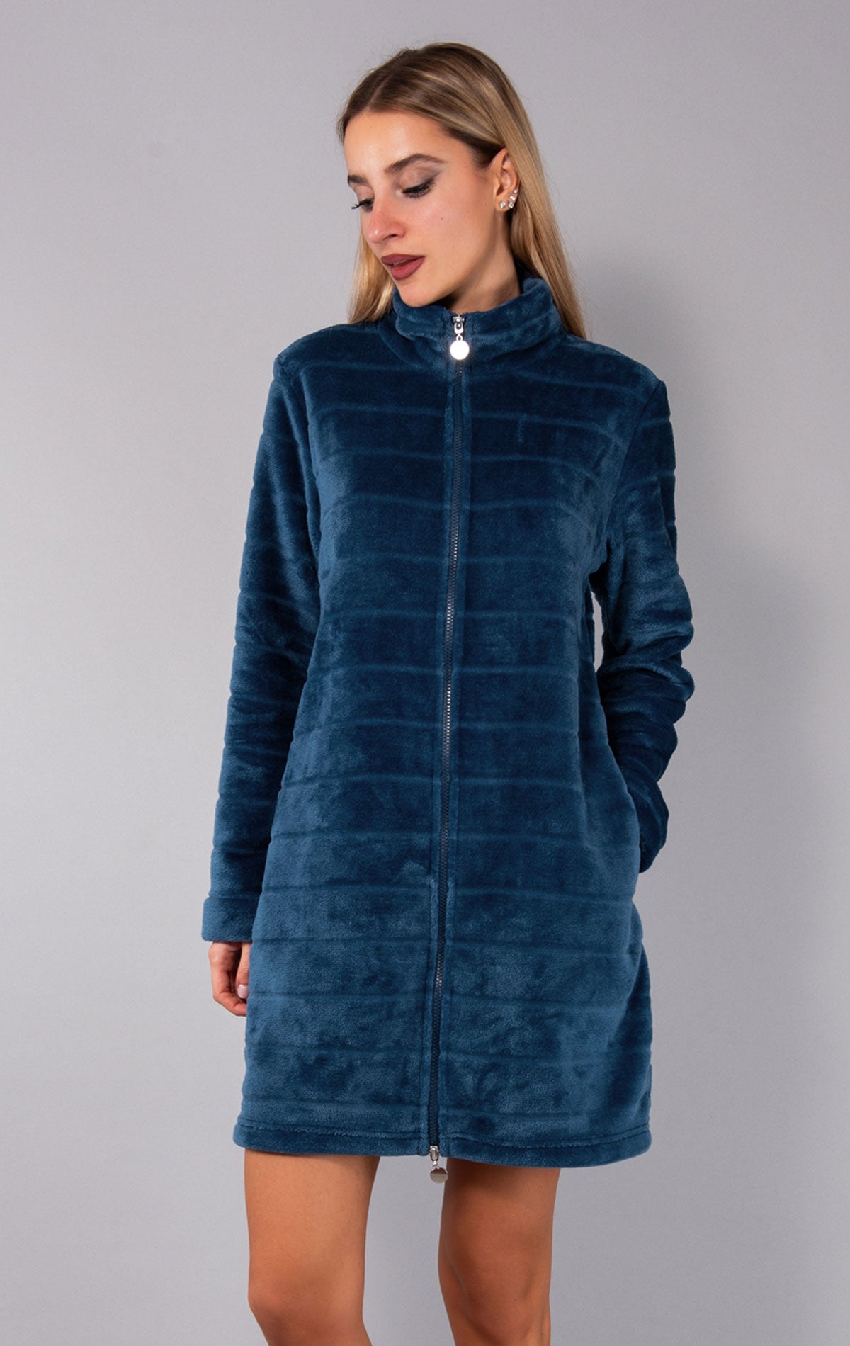 Vestaglia con zip Donna SS71 Verdissima