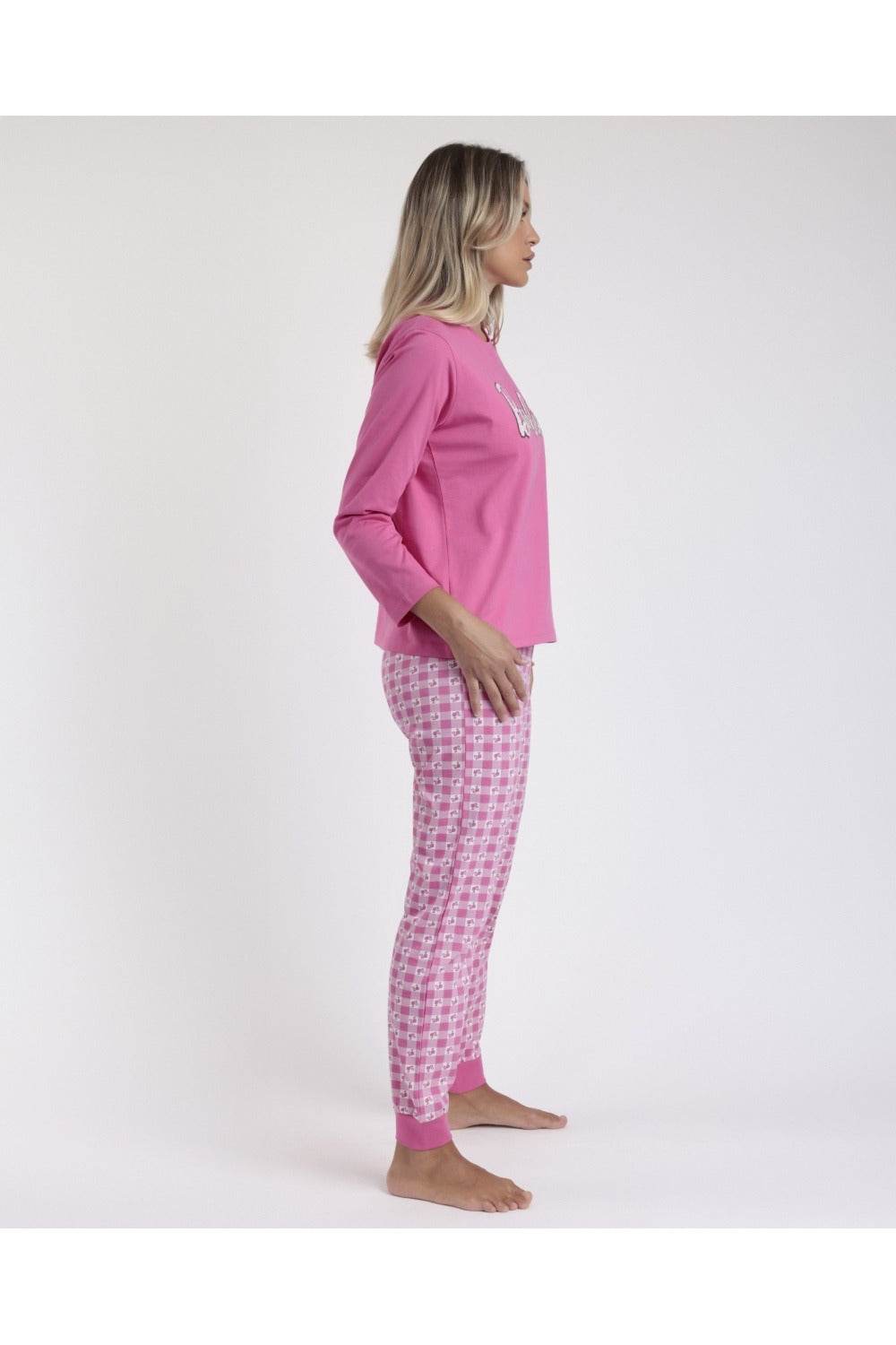 Pigiama Giro collo Donna 62953 Mattel - evabiancheria
