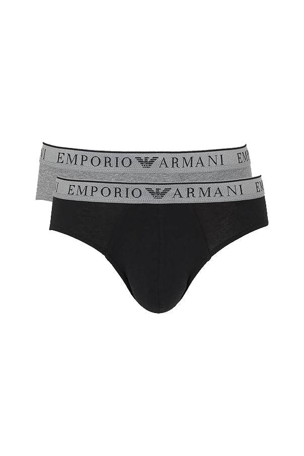 Slip Bi-pack Uomo AF10776 EM000251 Emporio Armani - evabiancheria
