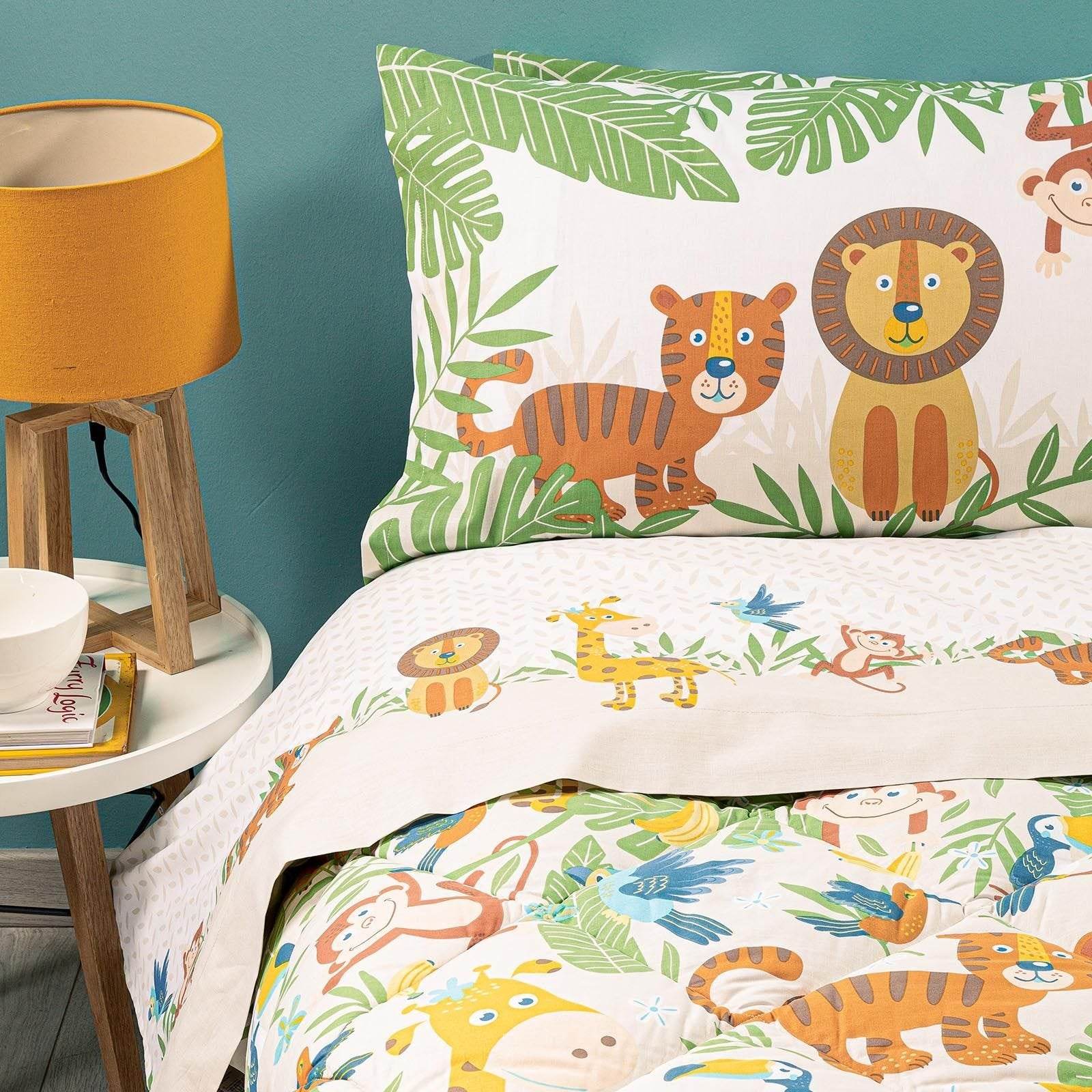 Trapunta Stampato Biancheria Tropical Trap Caleffi - evabiancheria