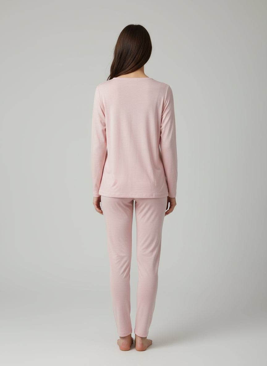 Pigiama Serafino Donna DL0081 Liu Jo Home