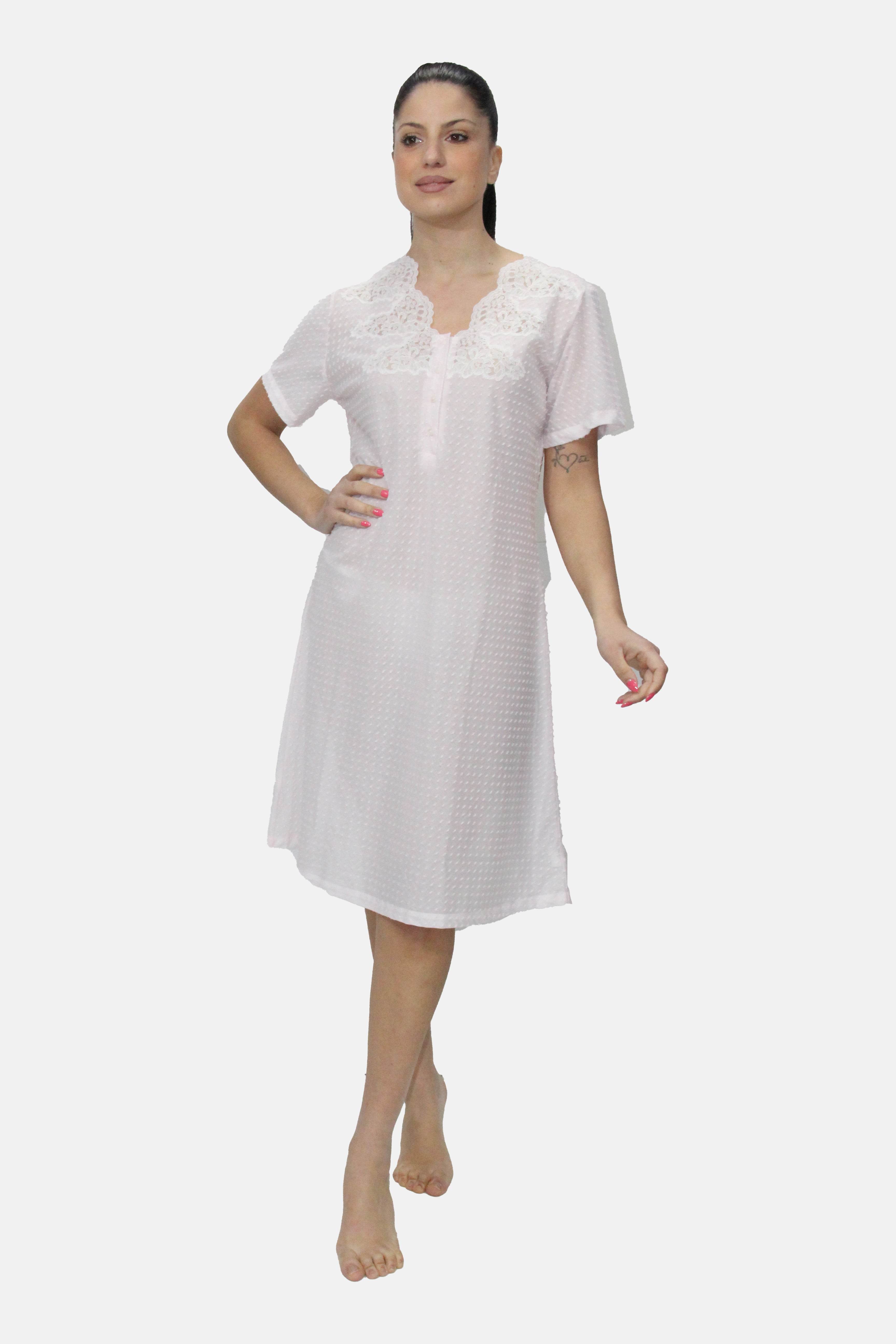 Camicia Manica corta Donna 6169 Clara Rossi Firenze - evabiancheria