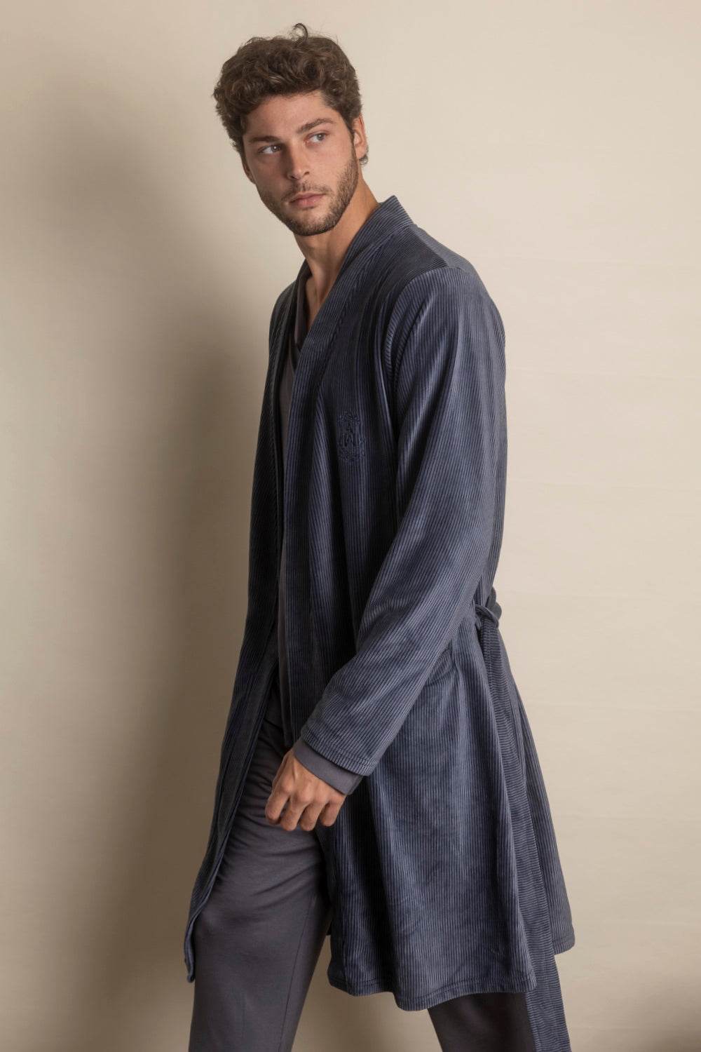 Vestaglia Incrocio Uomo 57527 Admas - evabiancheria