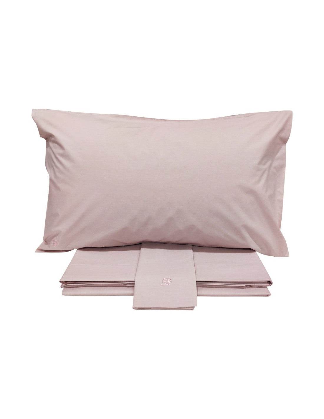 Lenzuola Tinta Unita Biancheria Stile Blu cpl Blumarine Home - evabiancheria