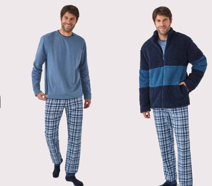 Completo pigiama Pigiama +Giacca Uomo H34643 Promise - evabiancheria