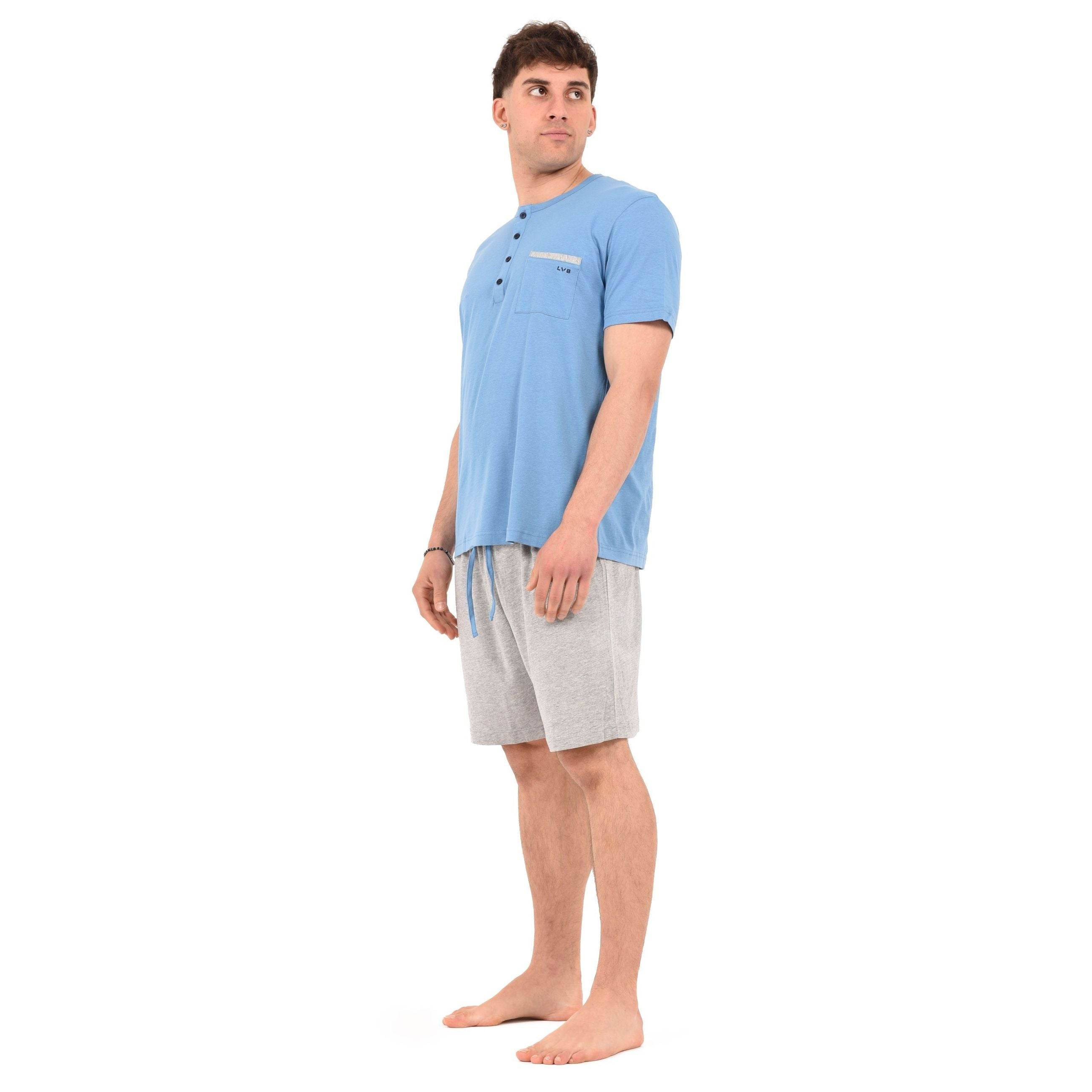Pigiama corto Uomo L0D6L Pied Lovable - evabiancheria