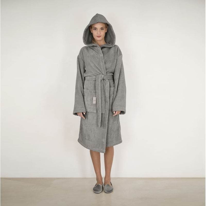 Accappatoio con cappuccio Biancheria Coccola Acc Fazzini - evabiancheria