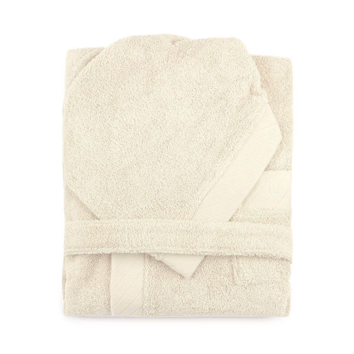 Accappatoio con cappuccio Bagno Diagonal LB791B Liu Jo Home - evabiancheria