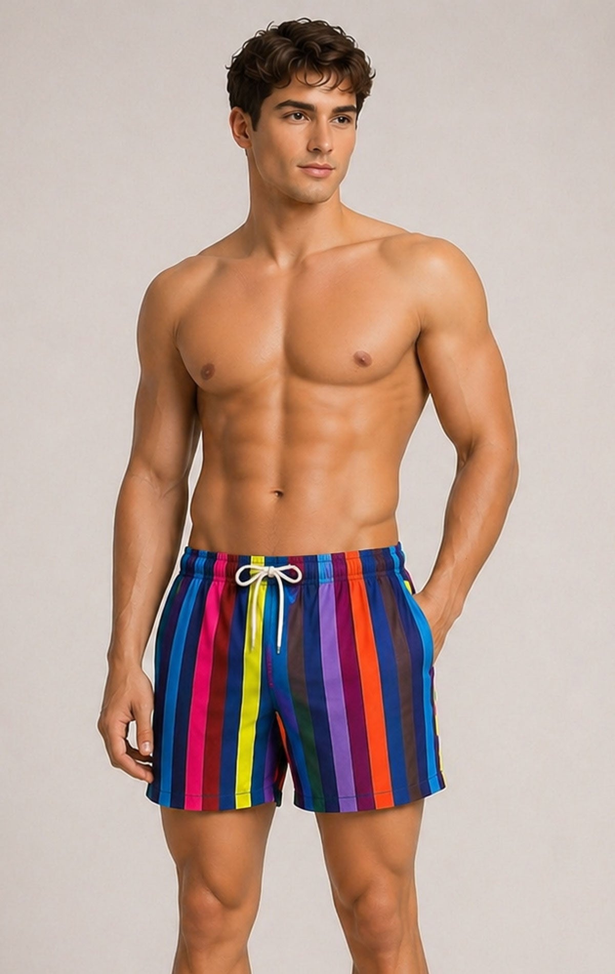 Costume boxer medio Uomo 104BF Dandy Ironic Summer