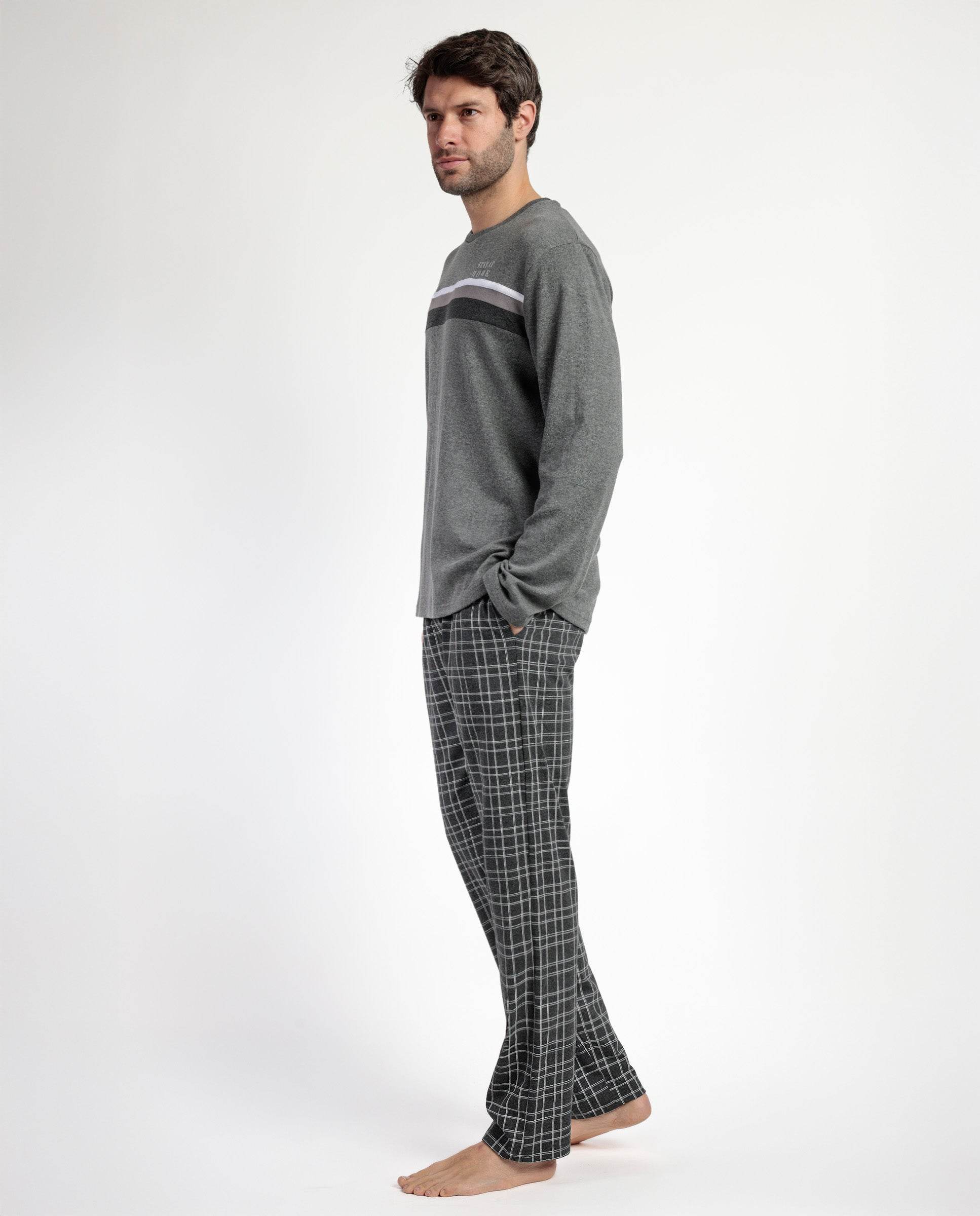 Pigiama Giro collo Uomo 63791 Admas - evabiancheria