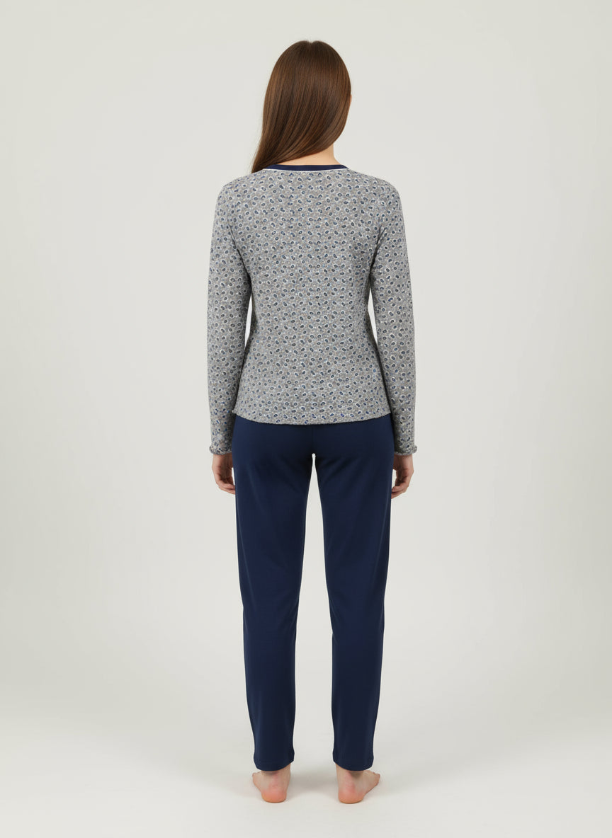 Pigiama Serafino Donna L0DO4 Gr Lovable
