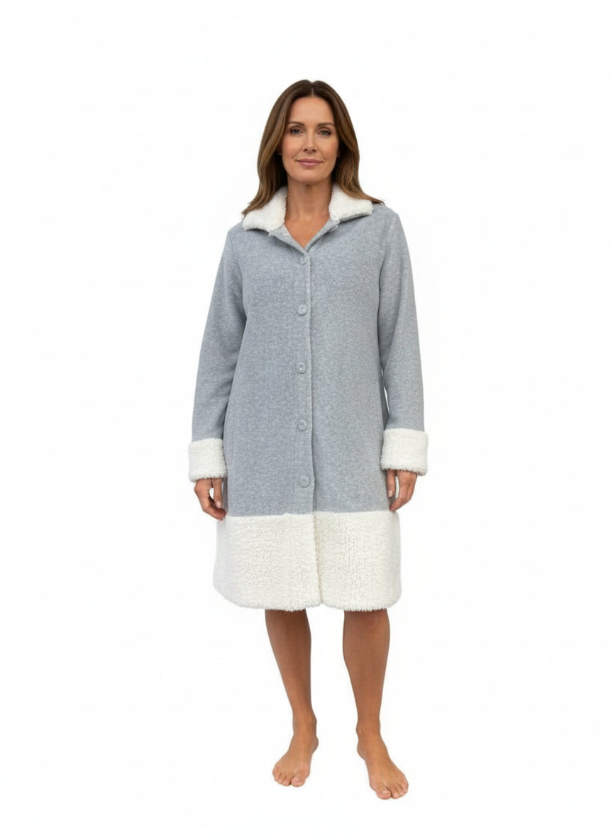 Vestaglia con bottoni Donna 6V83056 Maryplaid