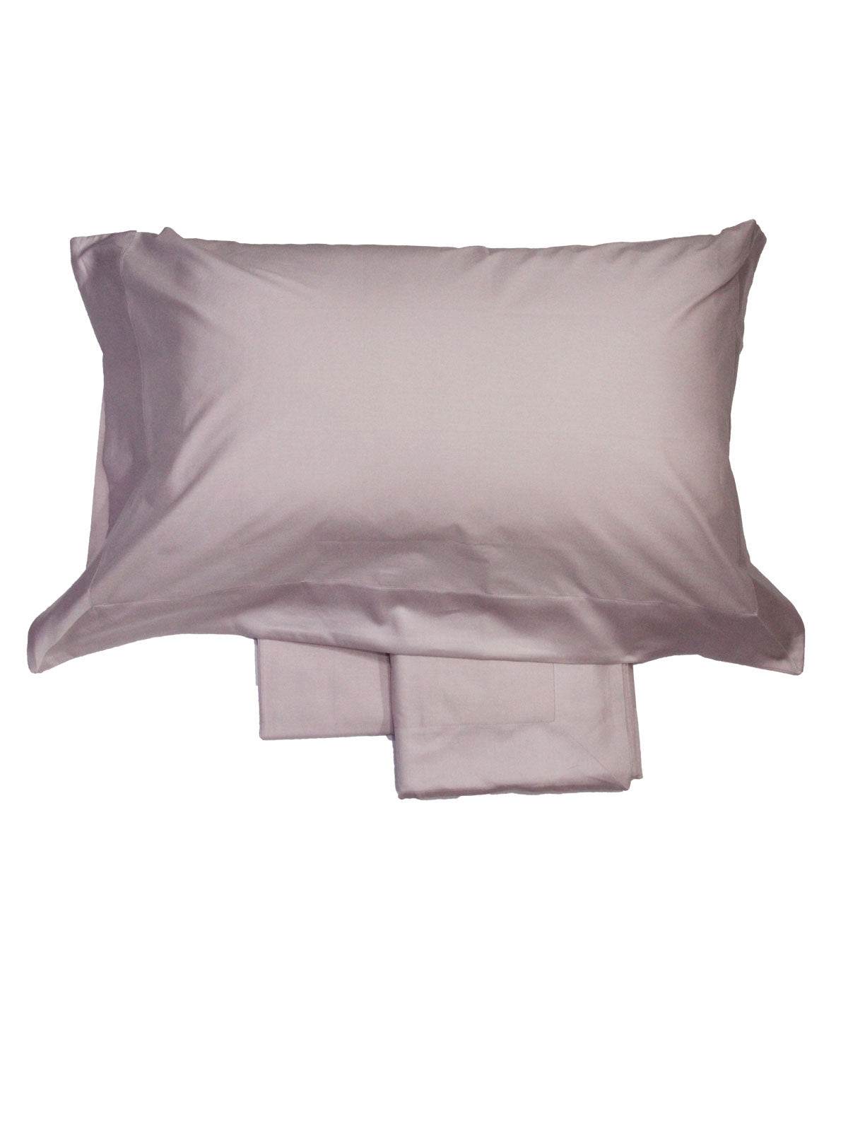 Lenzuola Bicolore Biancheria Balza Raso Cpl Eva Home - evabiancheria