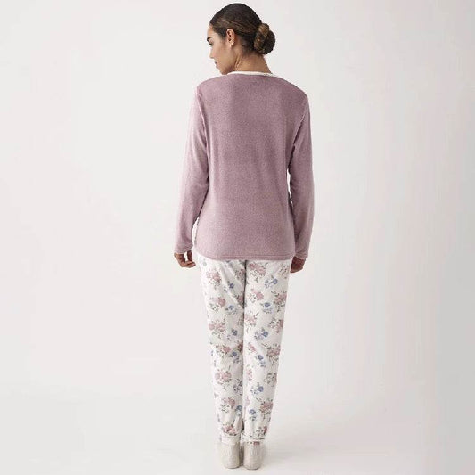 Pigiama Serafino Donna N20442 Promise - evabiancheria