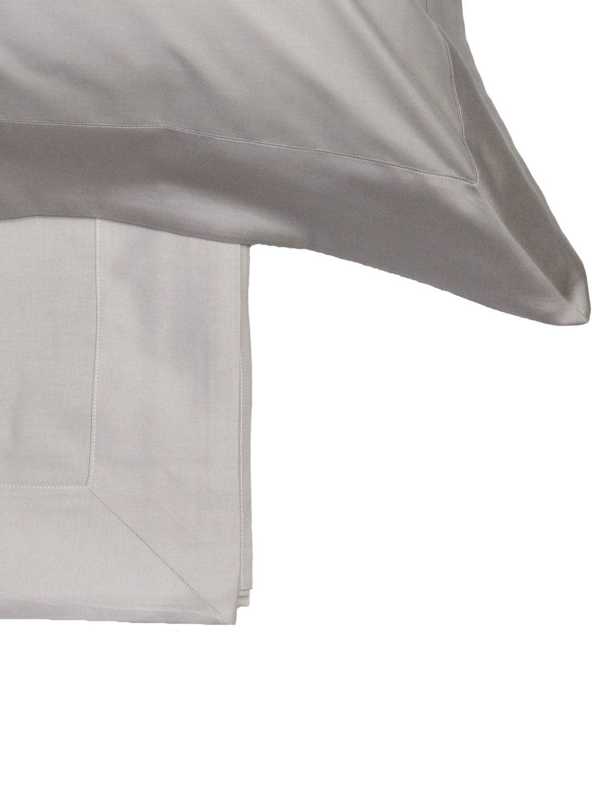 Lenzuola Bicolore Biancheria Balza Raso Cpl Eva Home - evabiancheria