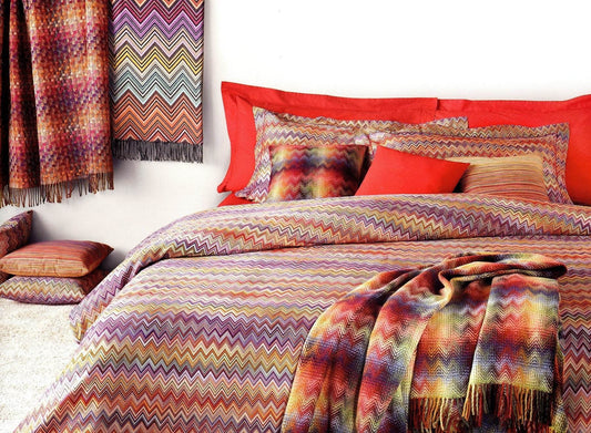 Copripiumino Stampato Biancheria John New ccp Missoni Home - evabiancheria