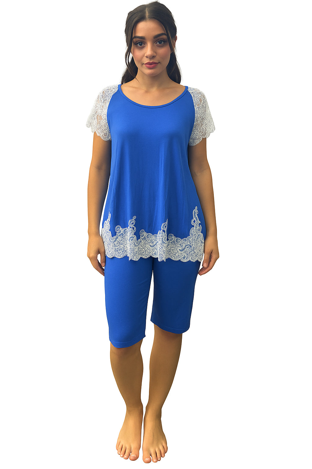 Pigiama pinocchietto Donna 6477 Clara Rossi Firenze