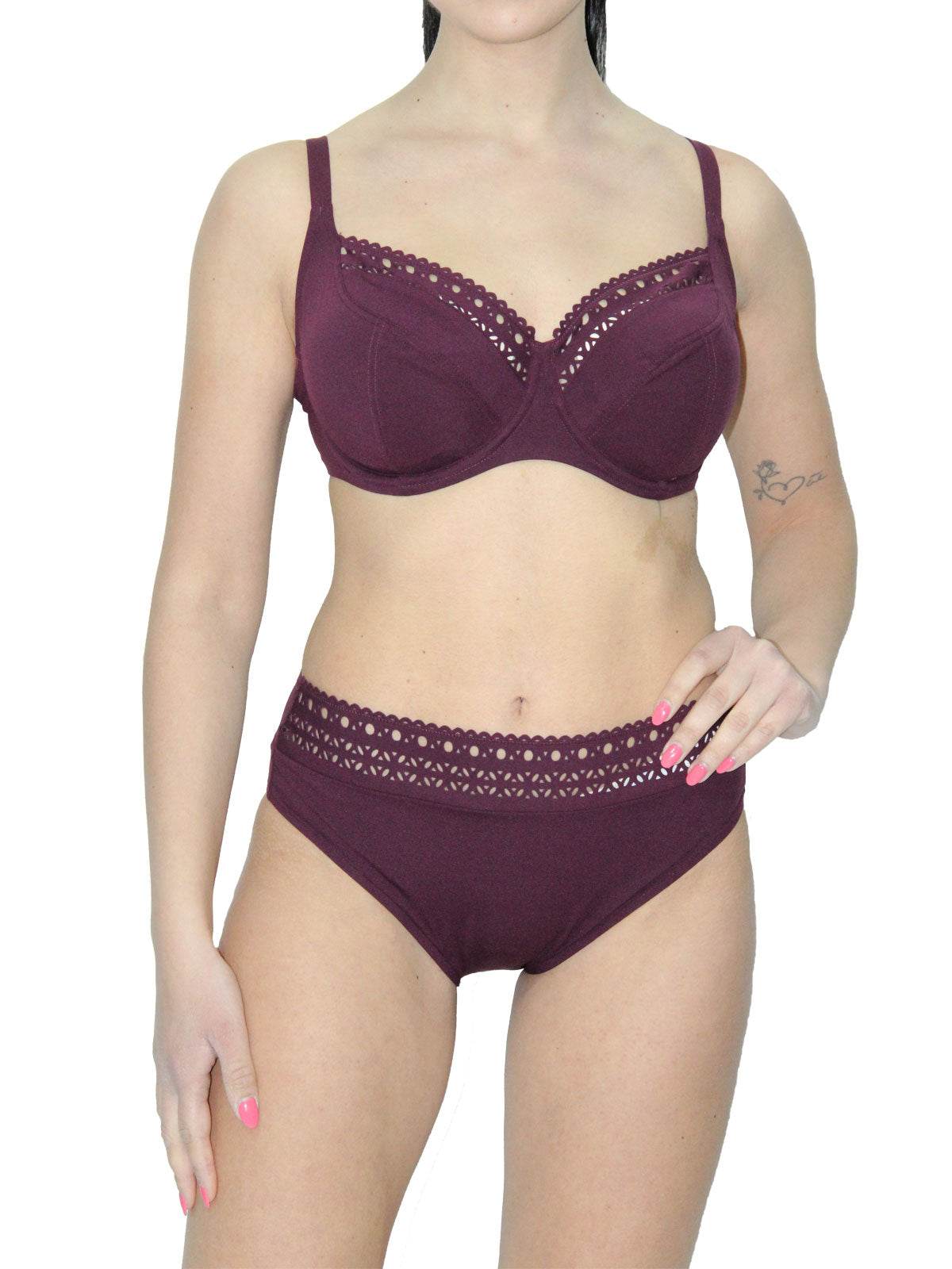 Bikini Sfoderato con ferretto Donna Ajourage Couture ABA3515 ABA0615 Lise Charmel - evabiancheria