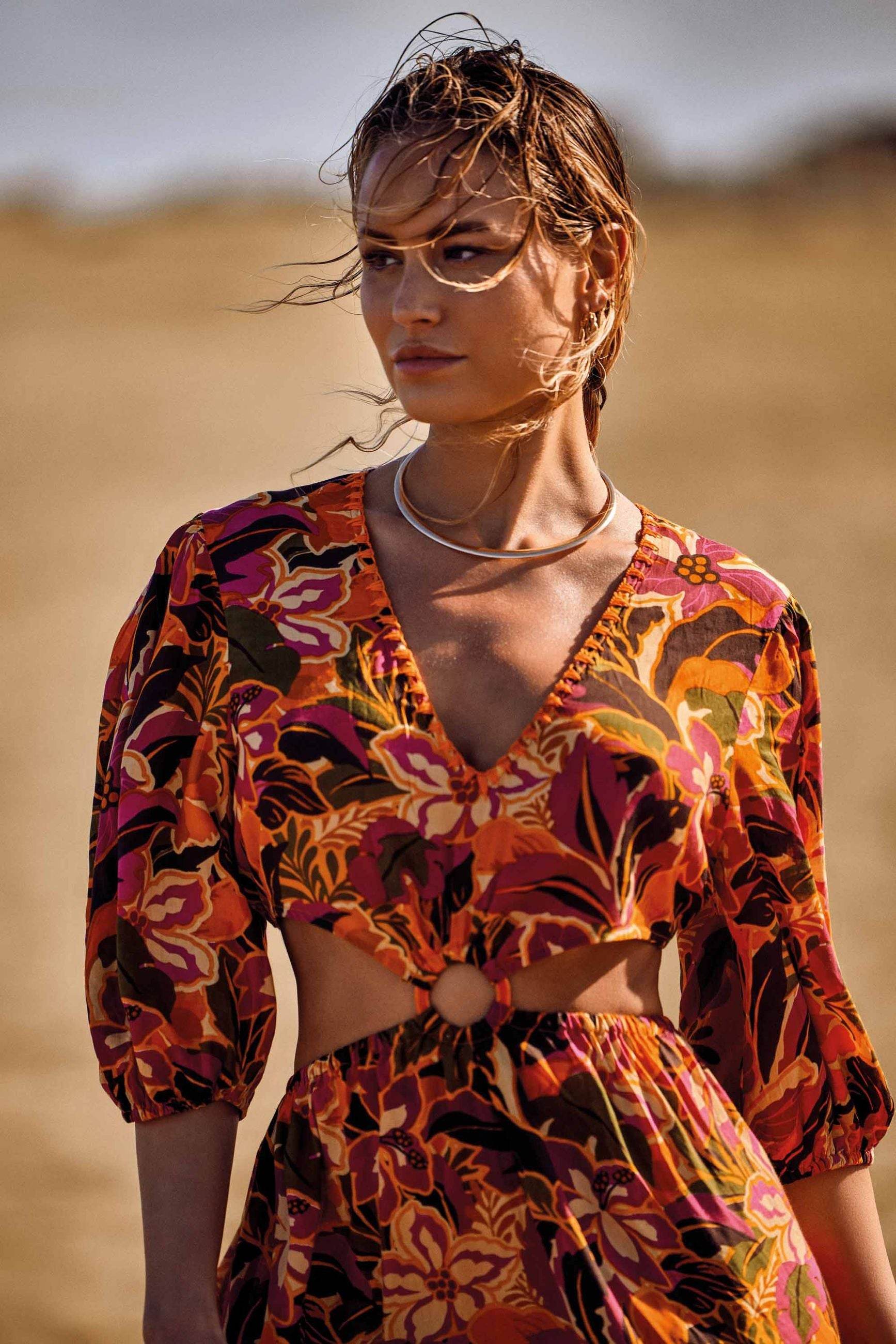 Abito Lungo Donna VI25-055 Vacanze Italiane - evabiancheria