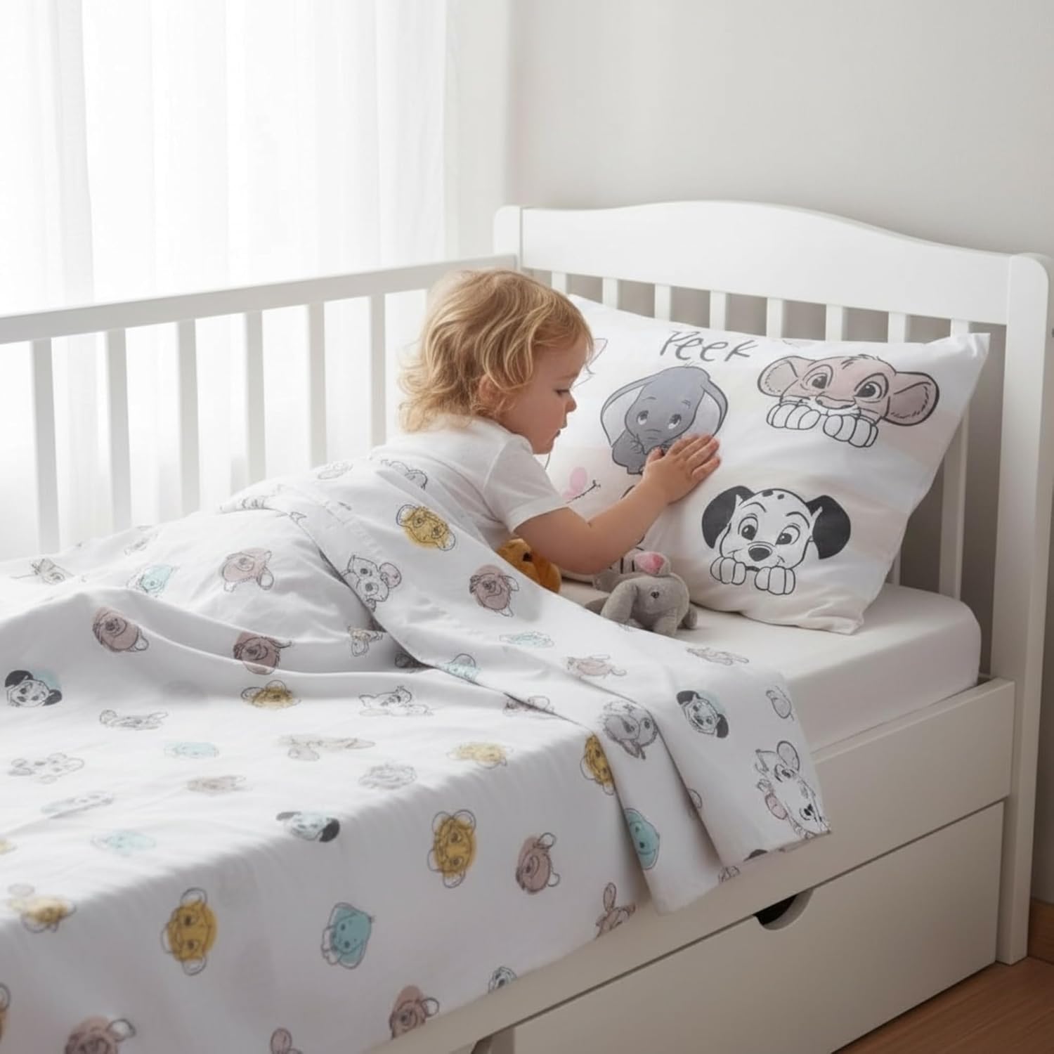 Lenzuola culla Stampato Biancheria Pets cpl Caleffi