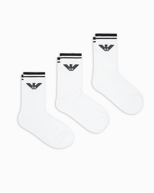 calze corte 3-pack Uomo AF18261 EM000554 Emporio Armani - evabiancheria
