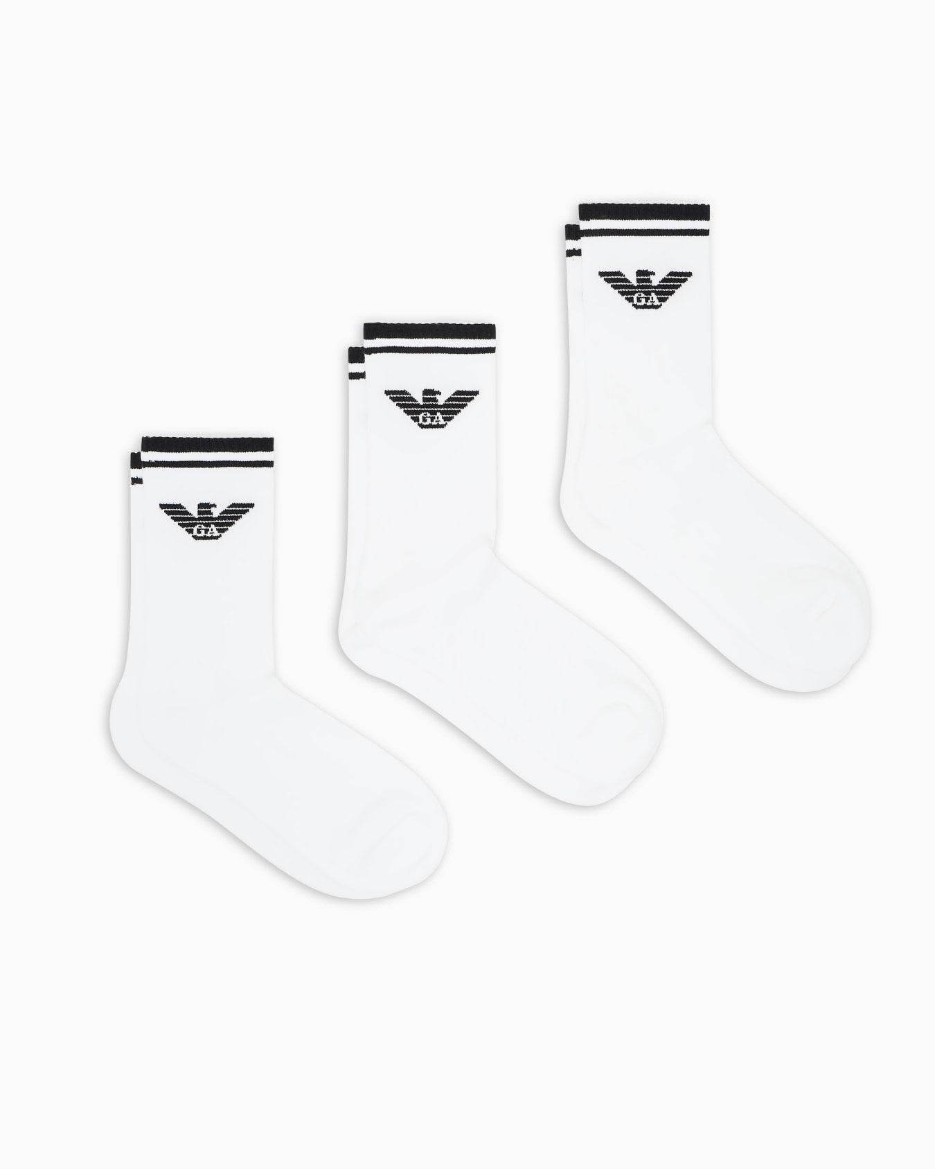 calze corte 3-pack Uomo AF18261 EM000554 Emporio Armani - evabiancheria